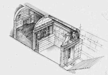 Procedono gli scavi nel mausoleo di Anfipoli