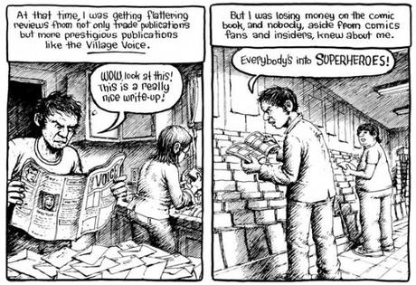 Vignette dai fumetti di Harvey Pekar