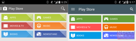 Diamo un sguardo in esclusiva alla versione 5.0 del Play Store