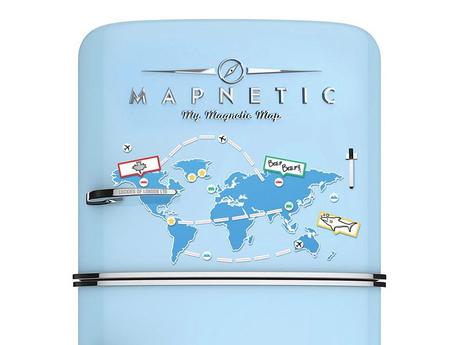 Planisfero magnetico da frigo Mapnetic