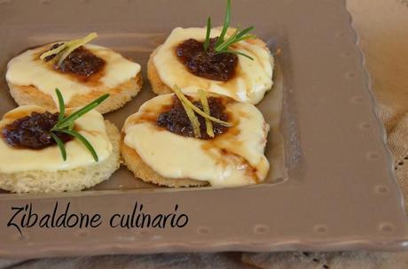 Crostini allo Squacquerone di Romagna DOP