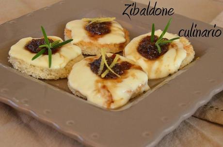 Crostini allo Squacquerone di Romagna DOP