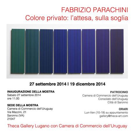 INVITO  parachini fabrizo   theca gallery lugano - camera commercio uruguay 2014