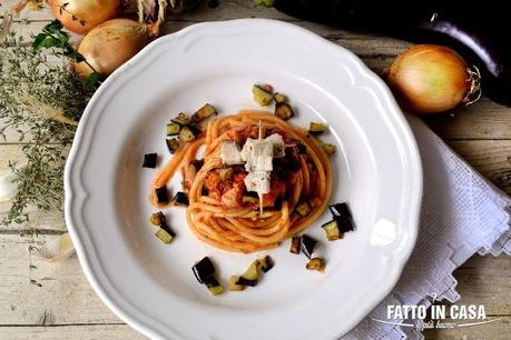 Il Mio Piatto per Cirio: Bucatini con Spada e Melanzane