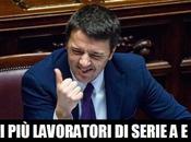 Renzi promette: lavoratori serie