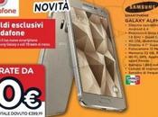 Promozione Samsung Galaxy Alpha disponibile Unieuro euro (con abbonamento Vodafone)