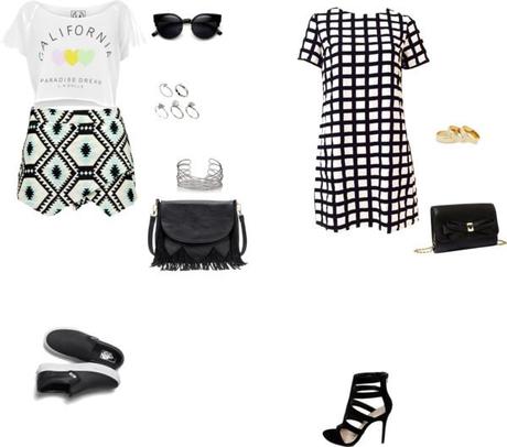 FASHION LOW COST: Black, white and California!!