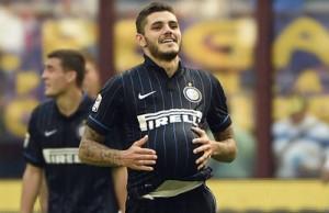 Tripletta e dedica alla moglie incinta per Icardi, che demolisce il Sassuolo.