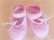 Scarpine neonata crochet