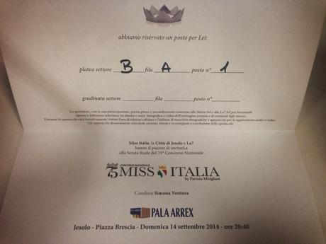 miss italia 2014 invito.