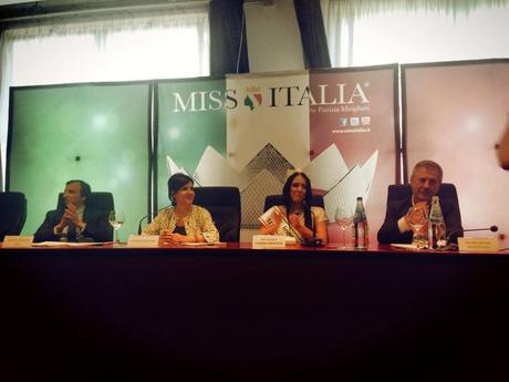 conferenza stampa miss italia