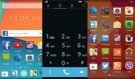 Android KitKat launcher per Windows Phone 8.1 ?