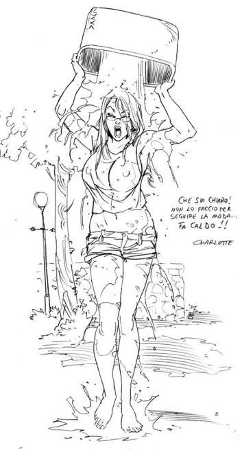 Gallery: i fumettisti italiani si danno alla #IceBucketChallenge