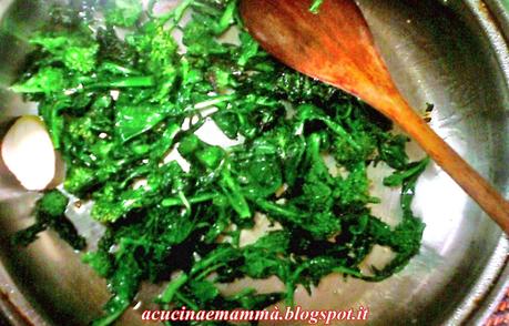 Vermicelli con  salsiccia e friarielli