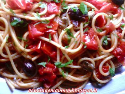 vermicelli alla puttanesca