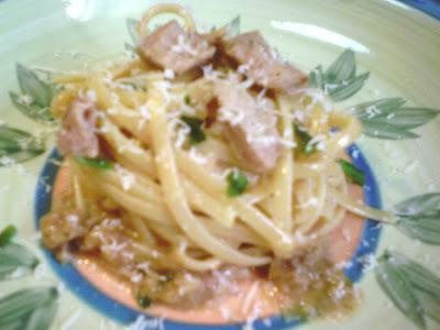 Carbonara di tonno...e un graditissimo premio!