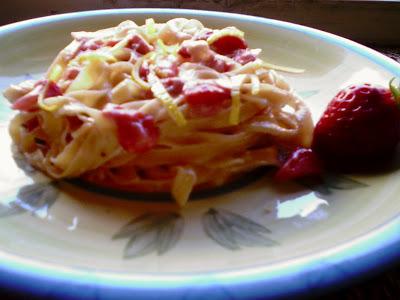 Tagliatelle alle fragole