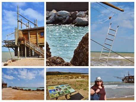 Vasto e la Costa dei Trabocchi vista da Marte