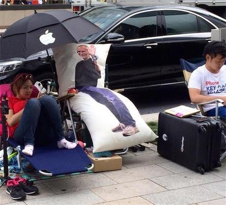 iPhone 6: iniziano le file fuori agli Apple Store file-d-attente-apple-store-4