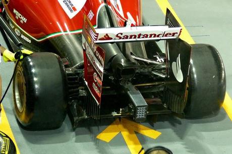 Gp Singapore: Ferrari F14T in versione 