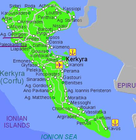 Corfu holidays: Paleokastritsa