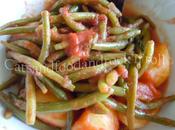 Fagiolini patate pomodoro