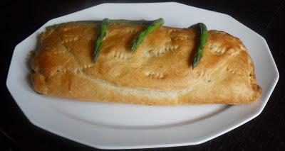 Strudel di aparagi e mandorle