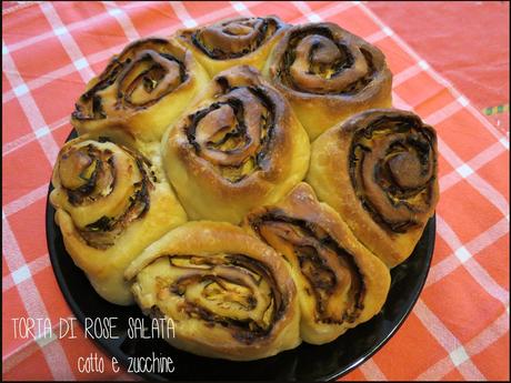 TORTA DI ROSE SALATA con pasta madre