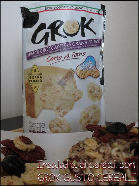 INSALATA DI CEREALI CON GROK GUSTO CEREALI