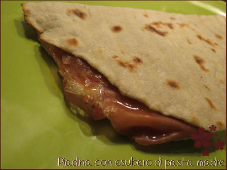 PIADINA con esubero di pasta madre