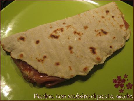 PIADINA con esubero di pasta madre