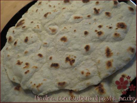 PIADINA con esubero di pasta madre