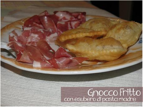 GNOCCO FRITTO con esubero di pasta madre