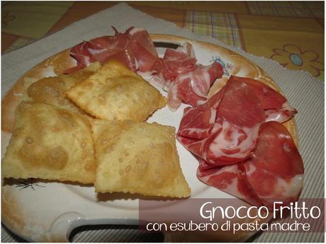 GNOCCO FRITTO con esubero di pasta madre