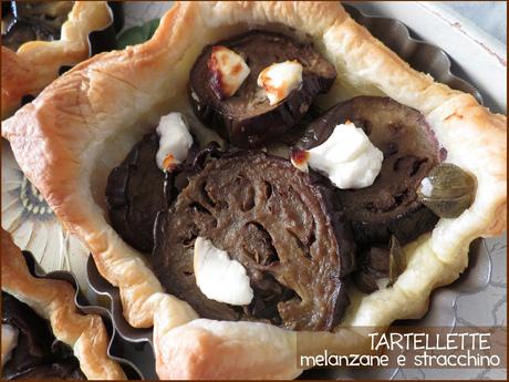 TARTELLETTE melanzane e stracchino