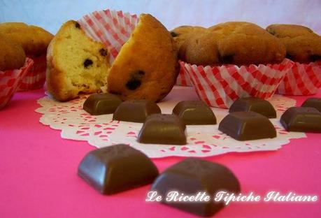 Muffin con gocce di cioccolato