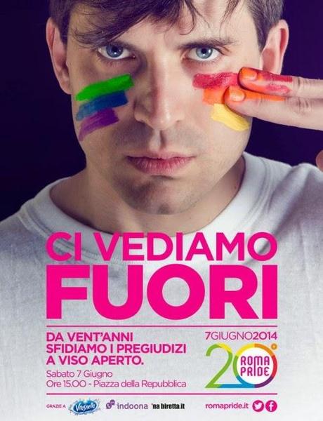 Il gay pride a viso scoperto