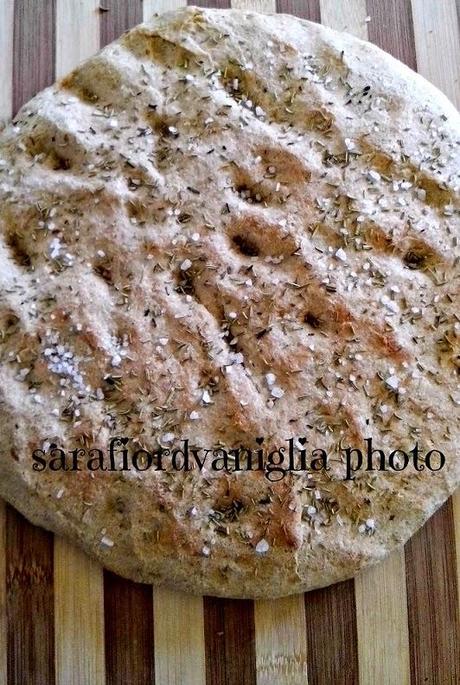 Focaccia integrale al rosmarino