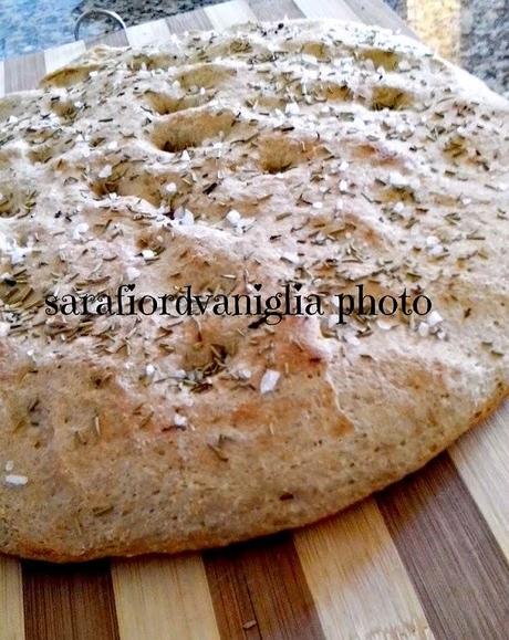 Focaccia integrale al rosmarino