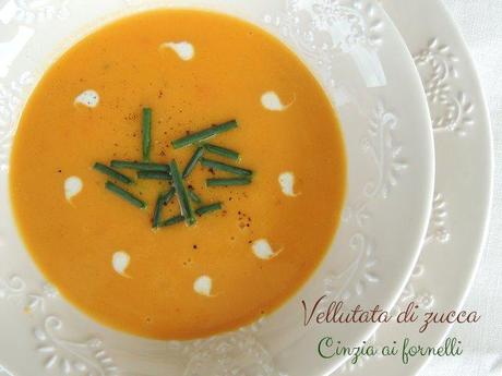 Vellutata di zucca, seconda ricetta