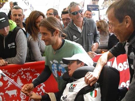 gara su e giù fra i giganti del Monte Bianco, Monte Rosa, Cervino e Gran Paradiso per aiutare LND Famiglie Italiane, dal sito Sindrome di Lesch-Nyhan