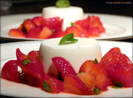 SEMIFREDDO al COCCO e LIME con fragole