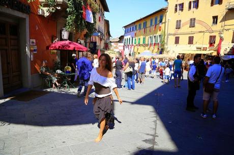 la rievocazione medievale di Montopoli Valdarno