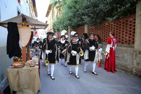 la rievocazione medievale di Montopoli Valdarno