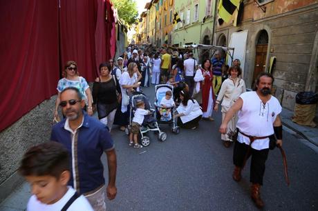 la rievocazione medievale di Montopoli Valdarno