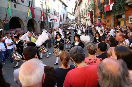 la rievocazione medievale di Montopoli Valdarno