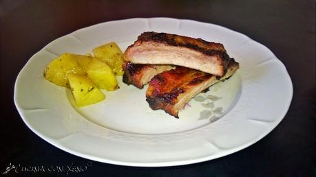 Costine di maiale all'americana (#BBQ #Ribs )