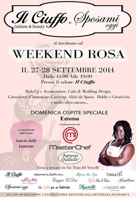 Un weekend dedicato alle donne: Weekend Rosa a Vercelli