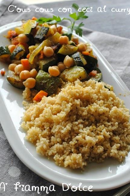 Cous cous con ceci al curry