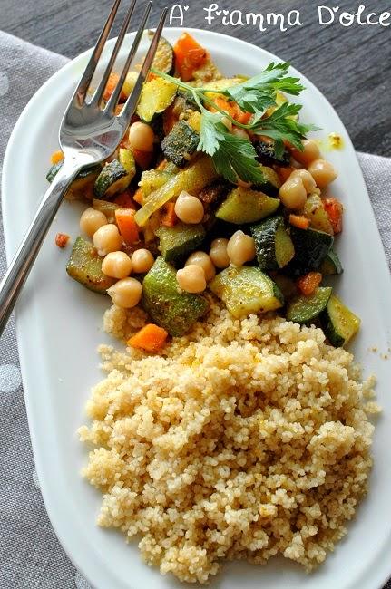 Cous cous con ceci al curry